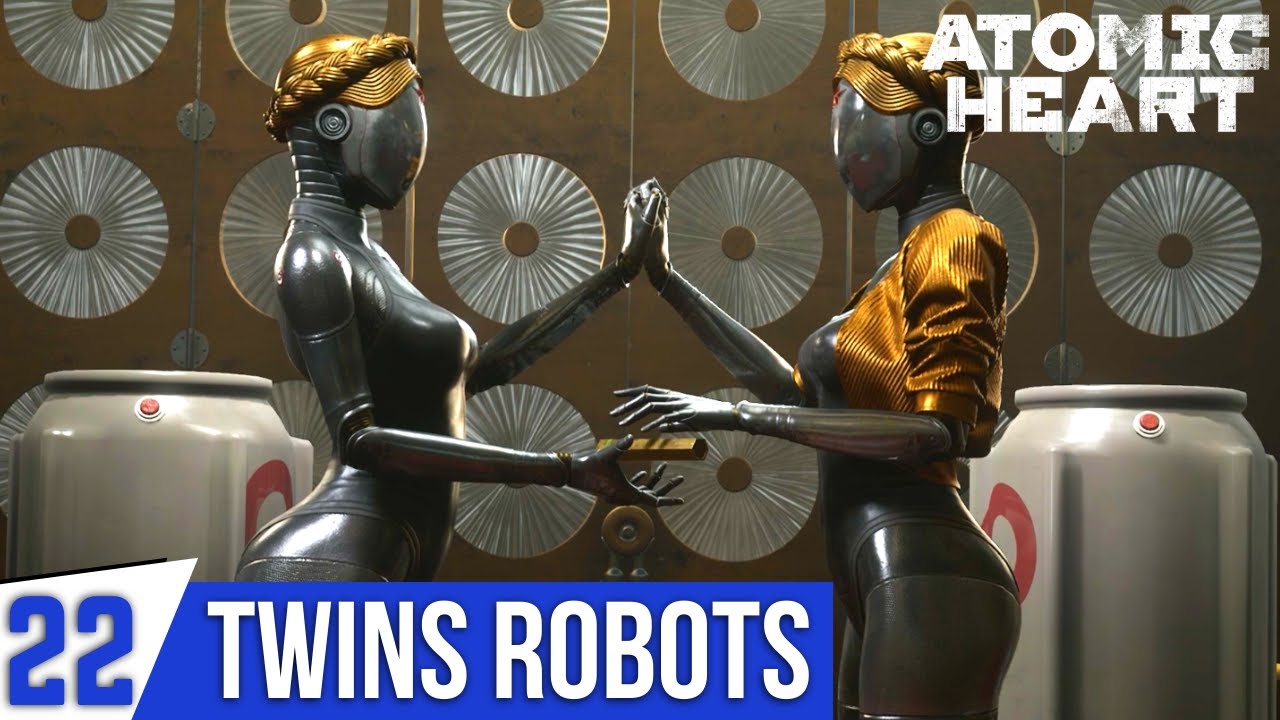 ATOMIC HEART Gameplay Part 22 - Twins Robots Kill Minister MOLOTOV