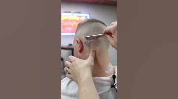 Thumbnail of 🔮ASMR Oddly Satisfying 🇬🇧 London Barber 💈 Shaving Neck After Haircut 🪒
