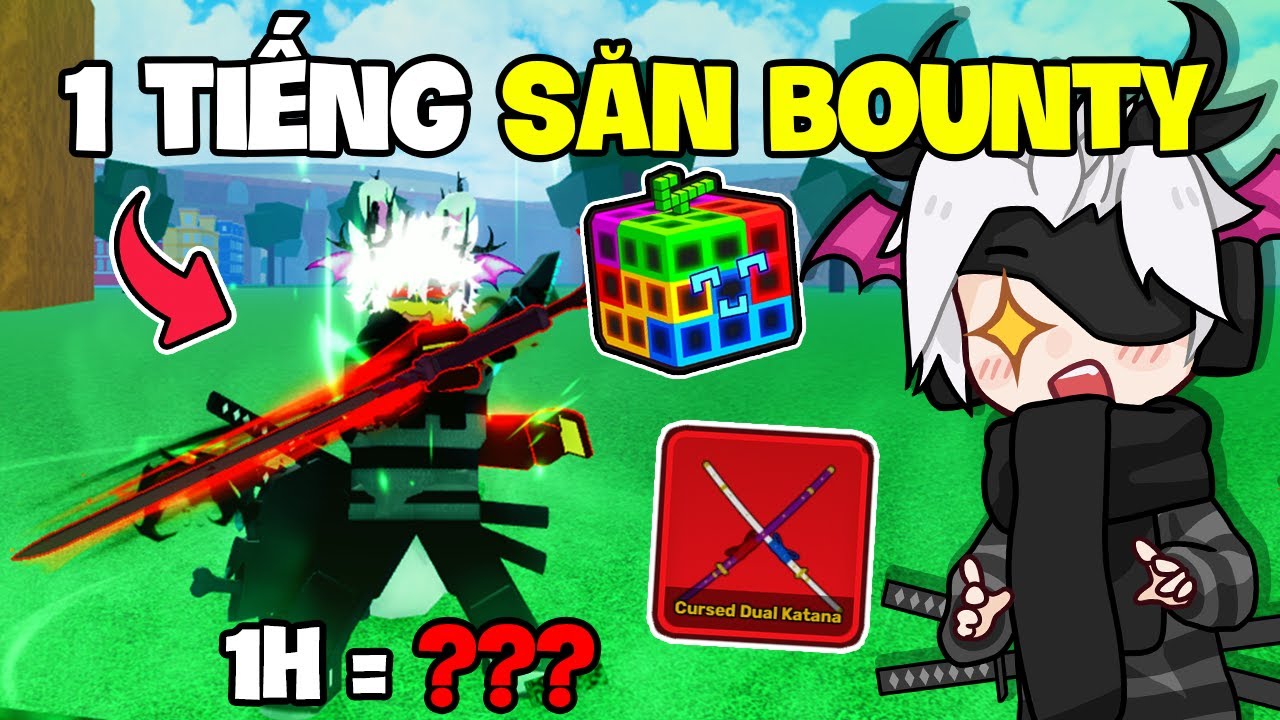 VinhTheGamer THỬ THÁCH 1 TIẾNG SĂN BOUNTY Cùng BCW Để NHẬN 10000 ROBUX TRONG BLOX FRUITS...
