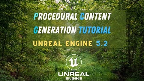 Procedural Content Generation  Unreal Engine 5.2 Tutorial