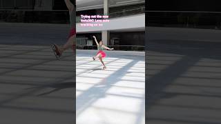 First test on ice of the #insta360lunaultra #insta360luna #figureskating #icedance