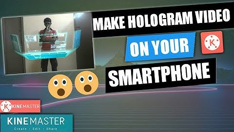 How to make hologram video on android kinemaster tutorial | kinemaster video editing