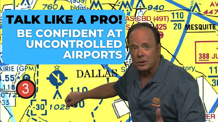 Communicate Like a Pro at Uncontrolled Airports // Private Pilot Ground School