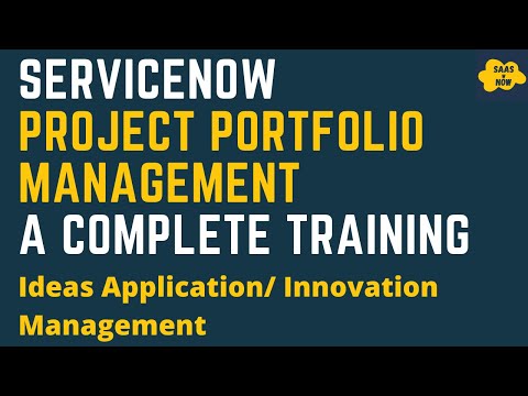 #2 What is Ideas Application in ServiceNow | Innovation Management | ServiceNow PPM Training