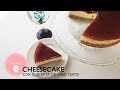 Cheesecake con cubierta de vino tinto | Dulces Bocados