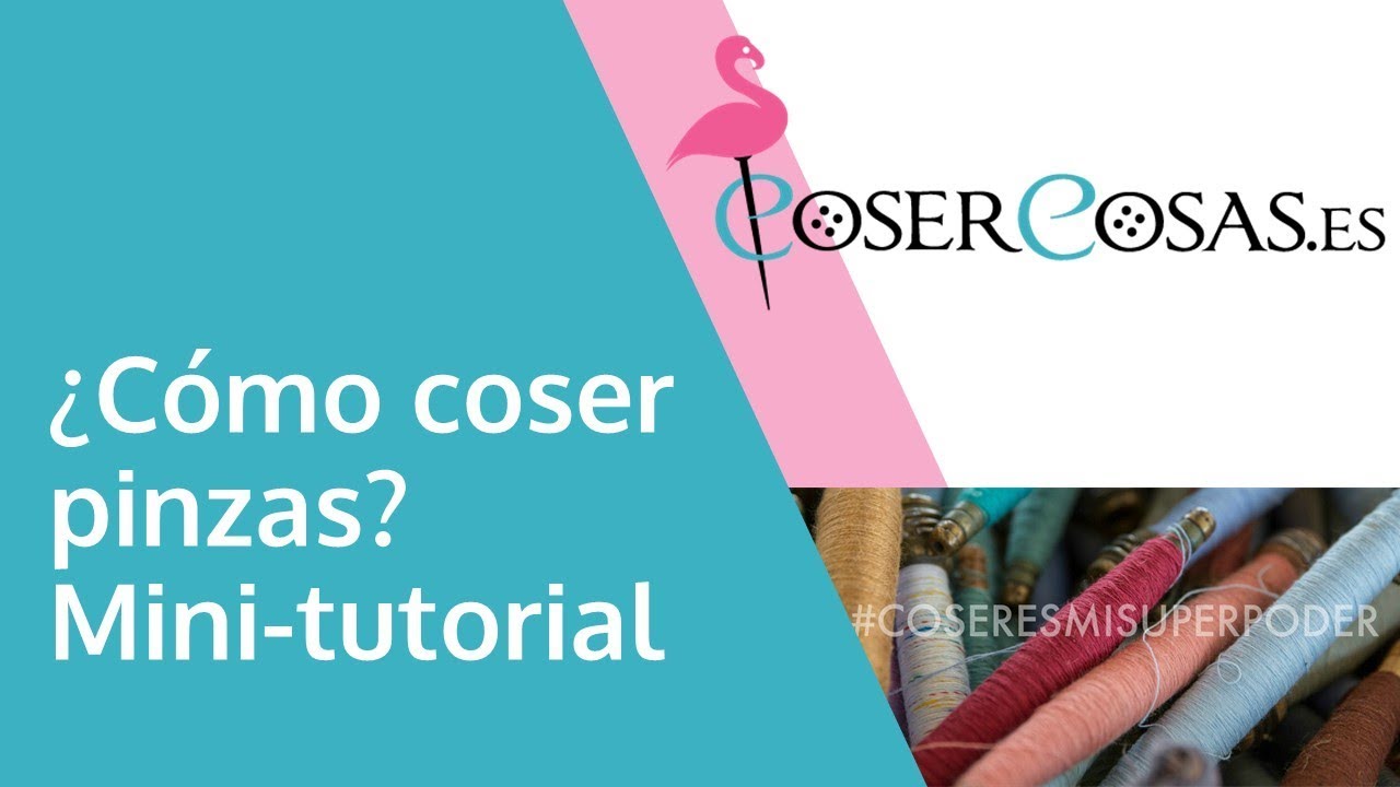 Cómo coser pinzas? - tutorial