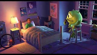 Making children laugh (Monsters Inc 2001)