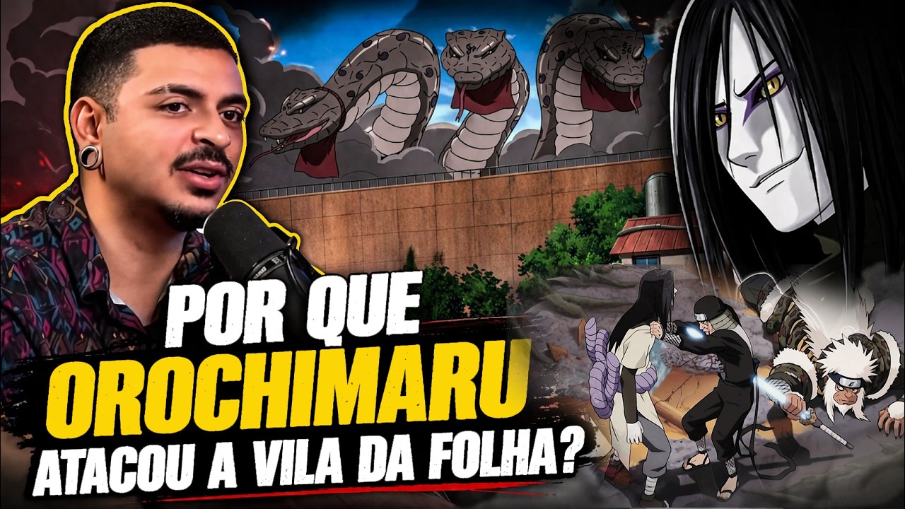 A VERDADE SOBRE O ATAQUE DO OROCHIMARU A VILA DA FOLHA - YouTube