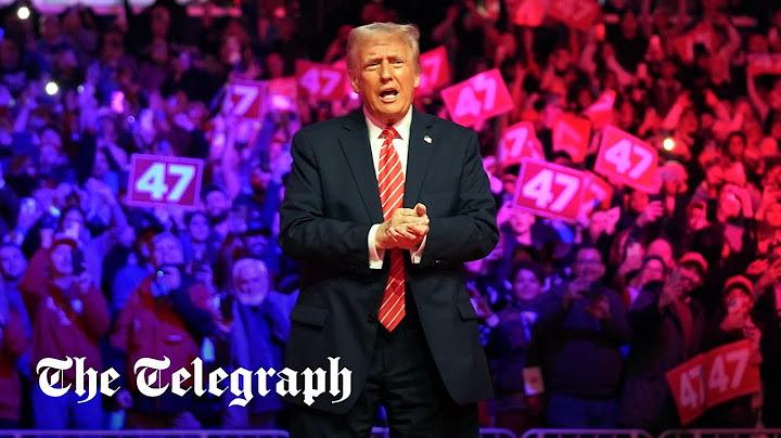 In full: 'We won!' Donald Trump's full speech at MAGA victory rally