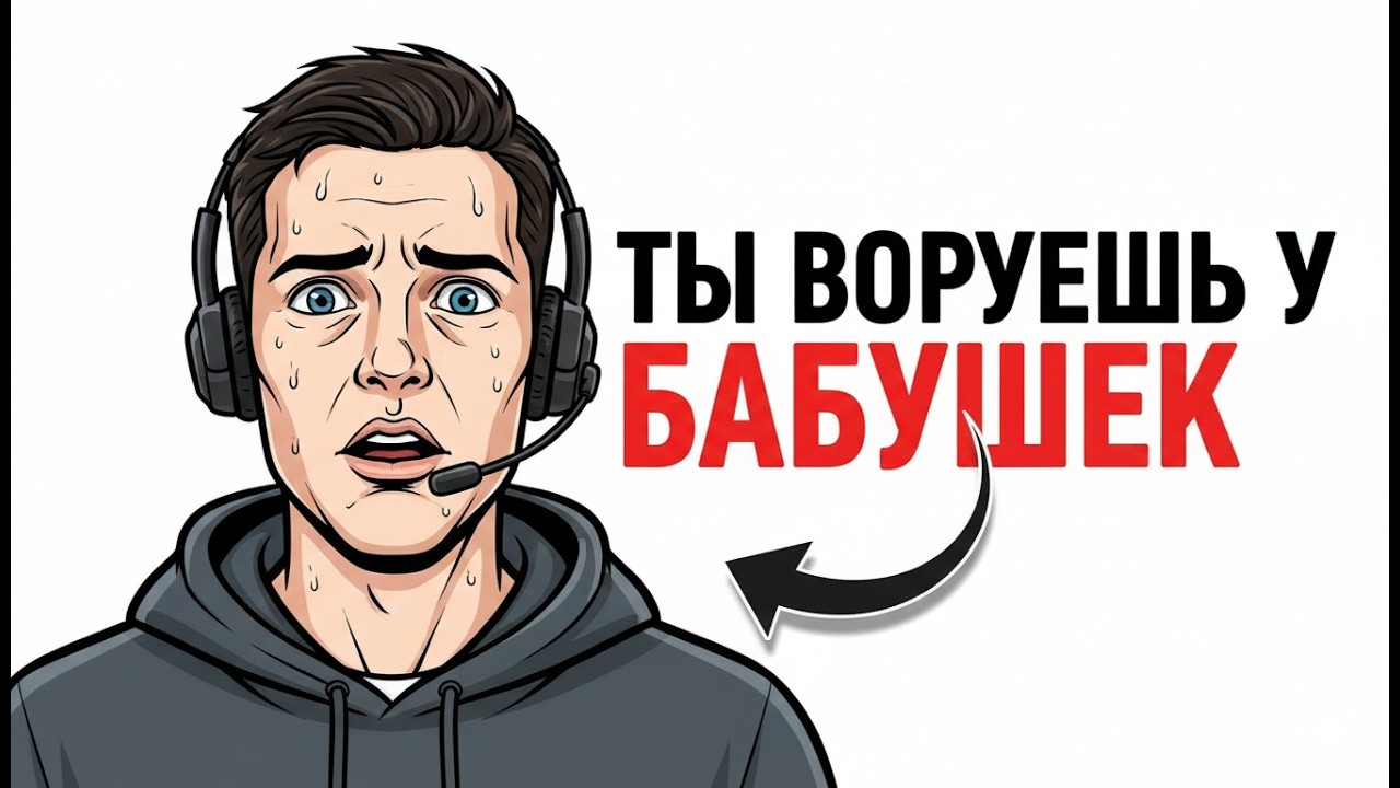 Ты — ТЕЛЕФОННЫЙ МОШЕННИК ИЗ КОЛЛ-ЦЕНТРА (И ЭТО ВСЯ ТВОЯ ЖИЗНЬ)
