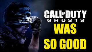 CALL OF DUTY GHOSTS was So GOOD but We Didnt Know it...