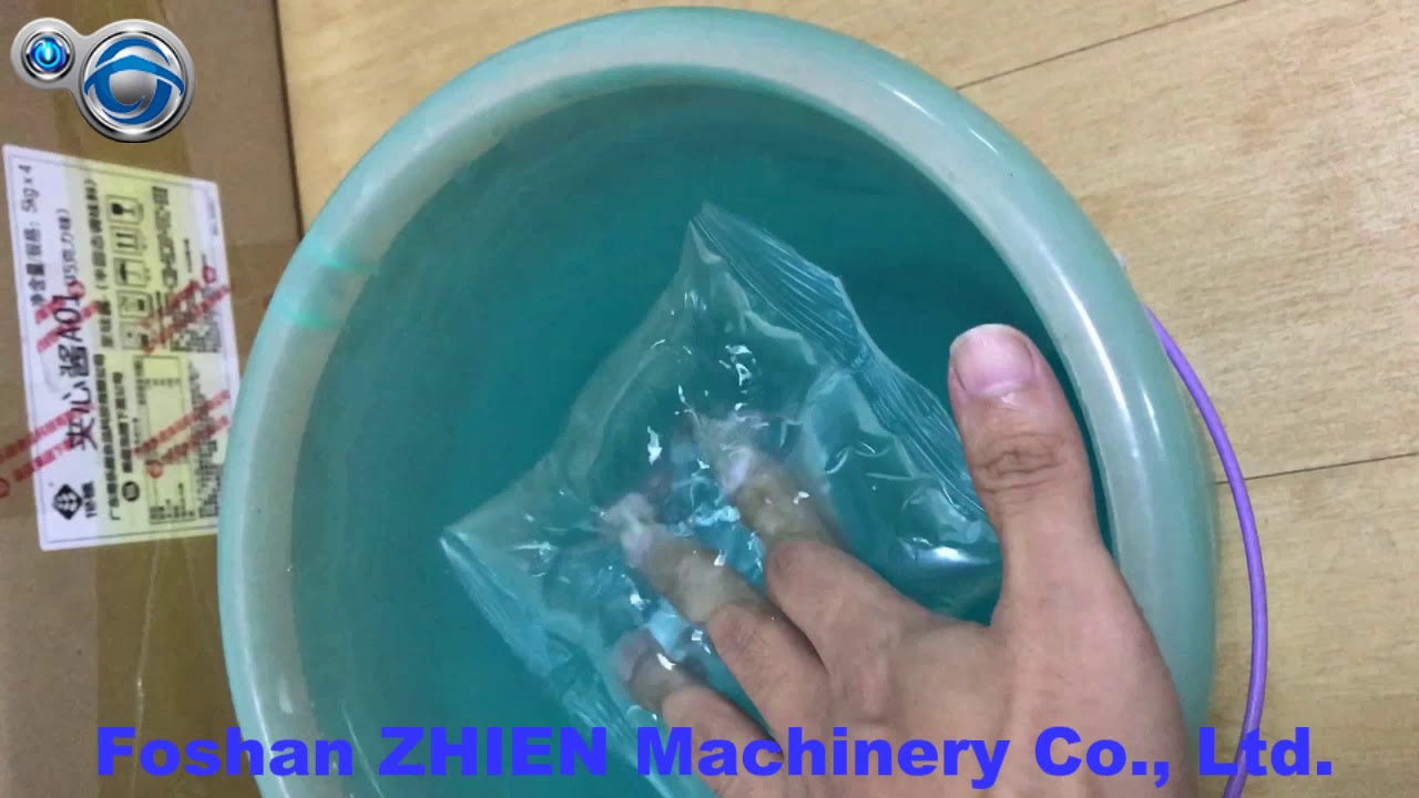PVA Water soluble film packing machine