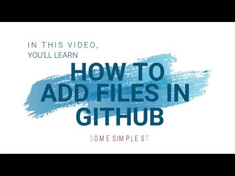 Git Tutorial: Add files to GitHub from CMD/BASH | Create a new git repo from scratch