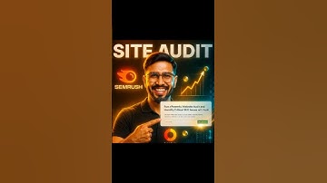 SEMrush Site Audit Tutorial | Fix SEO Errors Fast & Boost Rankings with Semantic SEO