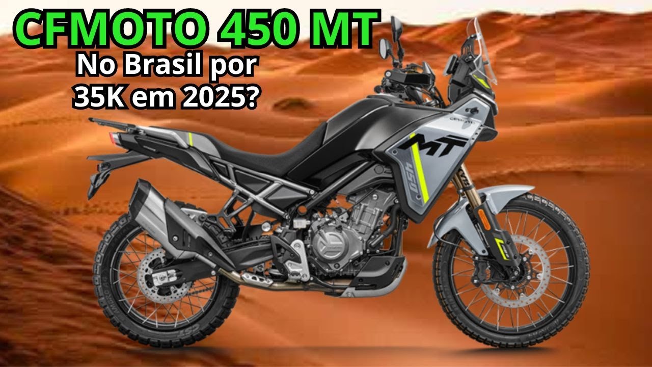 CFMOTO 450 MT - No Brasil por 35K em 2025 ? - YouTube