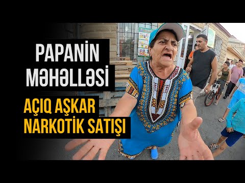 Papanin məhəlləsi Narkomanların məkanı / Bariqalar açıq aşkar məhəllədə mal satırlar