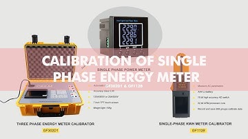 Calibration of single phase energy meter
