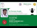 What is alzheimers and its symptoms  dr praveen gupta