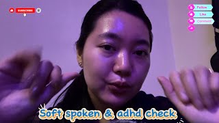 Soft spoken & adhd check  screenshot 3