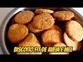 Biscoito FIT de aveia e mel (NESFIT CASEIRO)