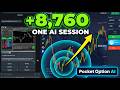 I Turned ON a Pocket Option AI Bot and LEFT | Came Back to +$8,760