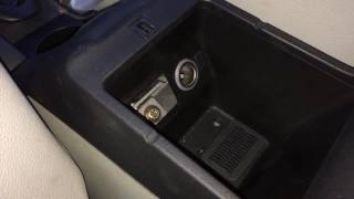 How to tighten hand brake ebrake Saab 9-3 03 04 05 06 07 08 09 10 11 12