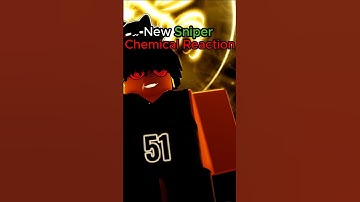 SNIPER CHEMICAL REACTION SHOWCASE!? | BASKETBALL ZERO #basketballzero #roblox #shorts