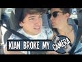 KIAN BROKE MY CAMERA!!!