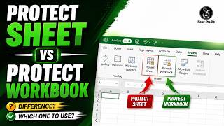 Lock Workbook and Worksheet | How to Lock Worksheet and Workbook in Excel - Kaur Studio