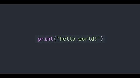 Hello world! (CS50 - Problem set 0)
