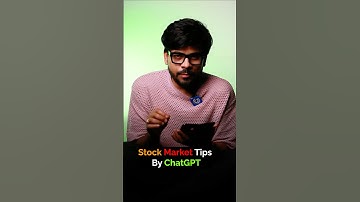 Stock Market Tips By ChatGPT | AI on Trading | Part 1 | Rahul Saraoge