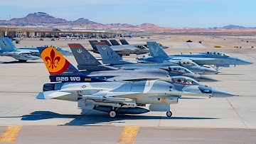 USAF Readiness Is Tested: F-16s Take Flight Operation — You Can’t Miss This!
