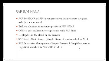 SAP S4 HANA SIMPLE LOGISTICS DEMO SESSION WWW.ERPIDESMATERIAL.COM