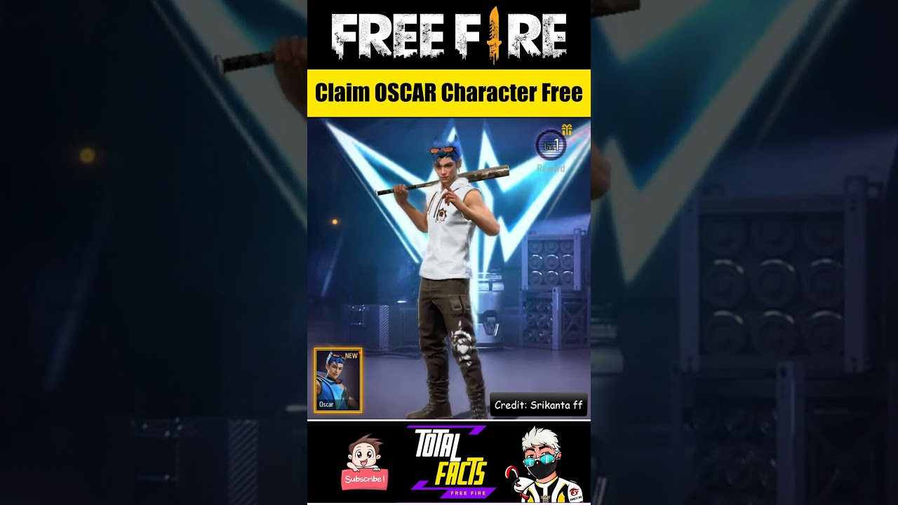 How to Get OSCAR Character in Free Fire | Claim New Character OSCAR For Free | FF Midnight ACE Event