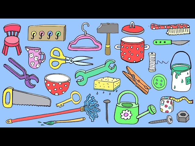 Deutsch Lernen: 75 Haushaltsgegenstände – 75 Household Items - German For  Beginners - Youtube