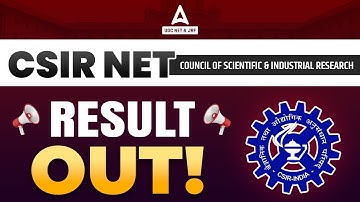 CSIR NET Results 2022 | CSIR NET Cutoff 2022 | CSIR NET Result Update