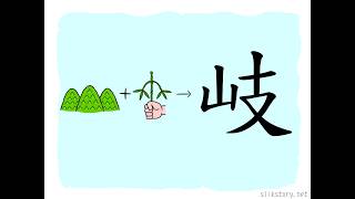 漢字的故事 : 岐