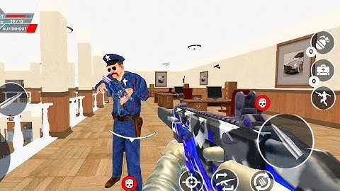Bank Robbery SSG Shooting Game_ AndroidGamePlay #3