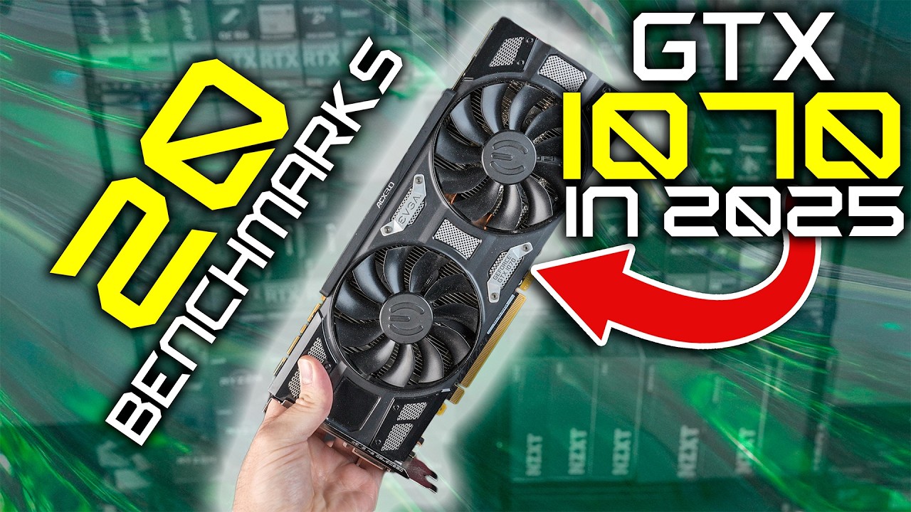 GTX 1070 in 2025? - 20 Benchmarks (Ryzen 5 5600X and GTX 1070