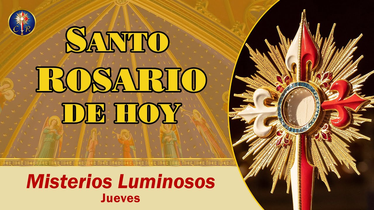 🙏🏻  Misterios Luminosos del Santo Rosario | Jueves 21 de agosto del 2025