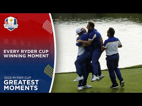 Every Ryder Cup-Winning Moment