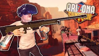 SNIPING ZOMBIES! - Arizona Sunshine Gameplay - VR Zombie Survival Game screenshot 3