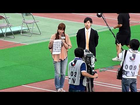 カターレ富山 vs ジェフ千葉 美人すぎるリポーター 豊田麻衣さん その1