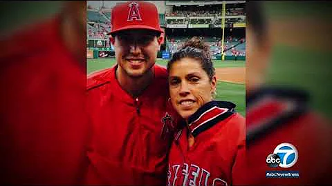Mother and widow of late MLB Angels player Tyler S...