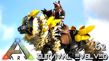 ARK: SURVIVAL EVOLVED - ALIEN TEK DIREWOLF & HULK FOREWORLD MYTH !!! E62 (MOD ARK EXTINCTION CORE)