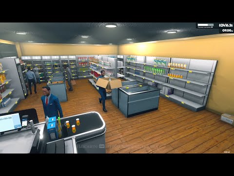 Видео: Добро пожаловать, КЛАДОВЩИК! → Supermarket Simulator #11