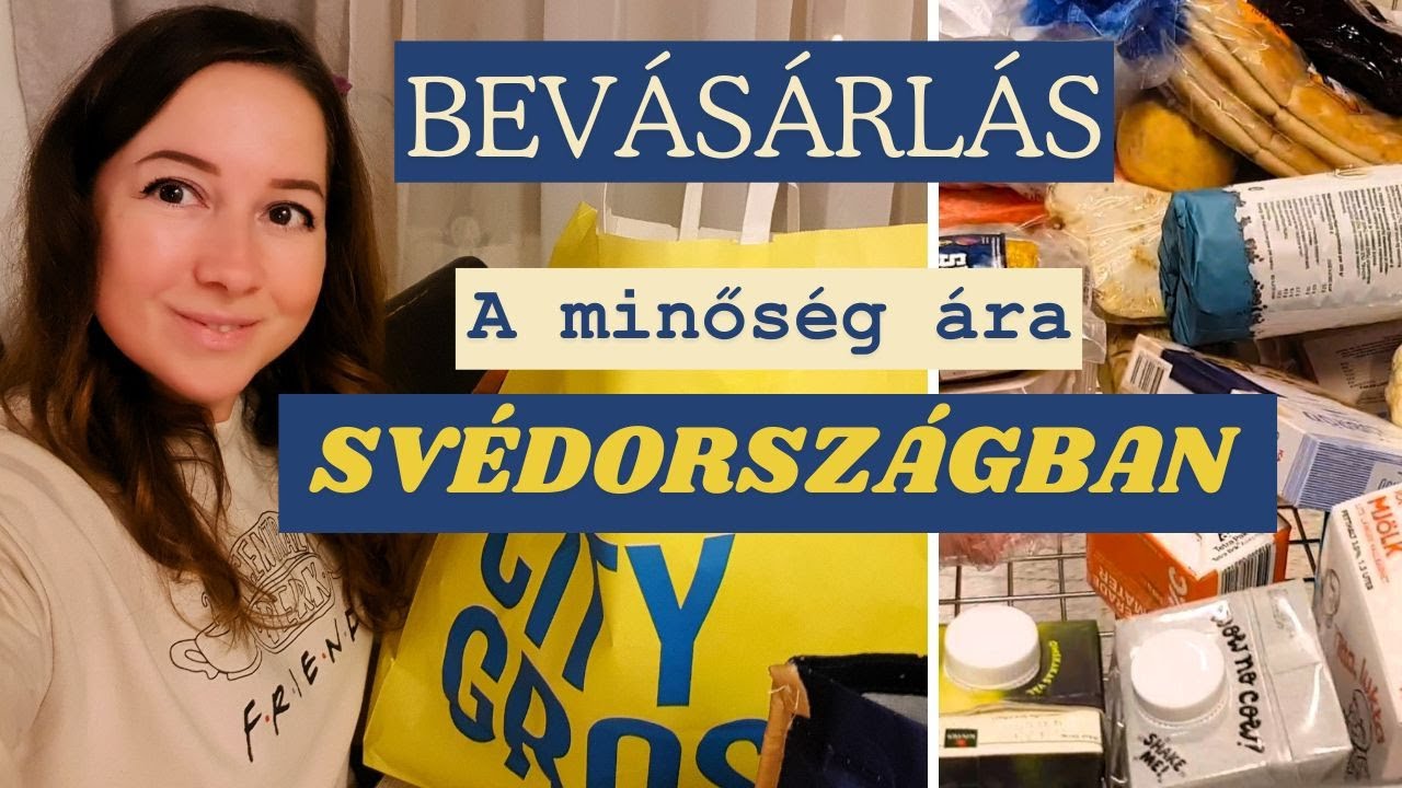 Minőség vagy kedvezőbb ár?  Mennyivel drágábbak a bio/eko termékek Svédországban? - Bevásárlós videó