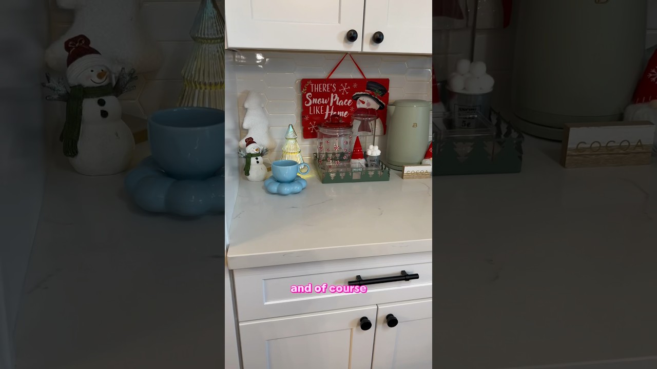 Hot cocoa bar part 1🎄❤️