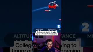 The plane didn’t even land #planegame #streamer #viral