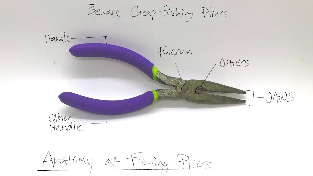 BEWARE OF CHEAP FISHING PLIERS - Review of Bad vs Good Fishing Pliers  Features - KastKing 